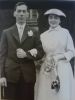Russell C Wooster and Hilda Mavis Riley Wedding
